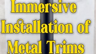 Satisfying Aluminum Alloy Trim Installation | Waterproof Decorative Wall Panel Molding Stips