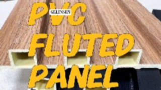 PVC Fluted Panel | Waterproof B1 Fireproof Zero Formaldehyde Wall Cladding for Interior Decoration